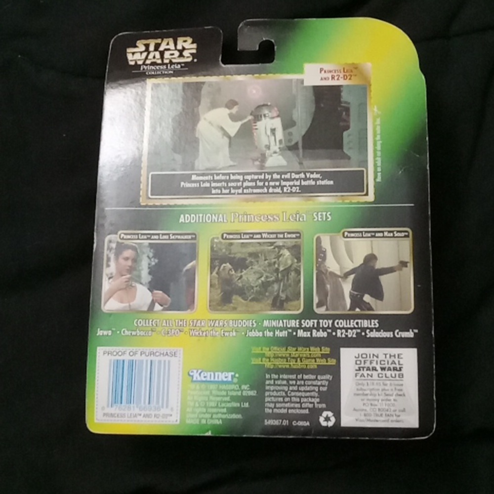 NIP Kenner Princess Leia and R2-D2 set - Picture 2 of 2